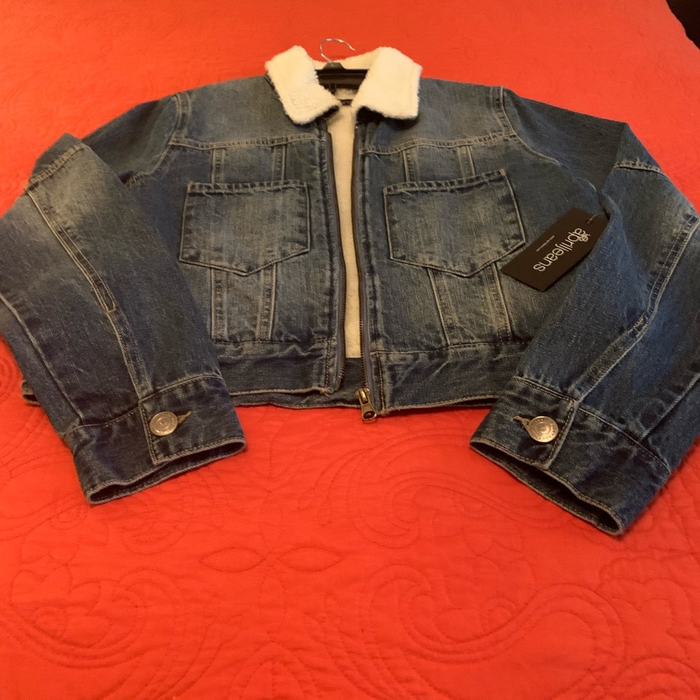 New cropped Jean jacket